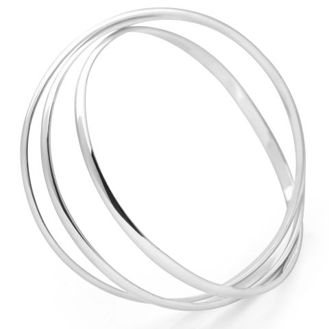 Russian Wedding Bangle - Silver Bangles - Silver by Mail